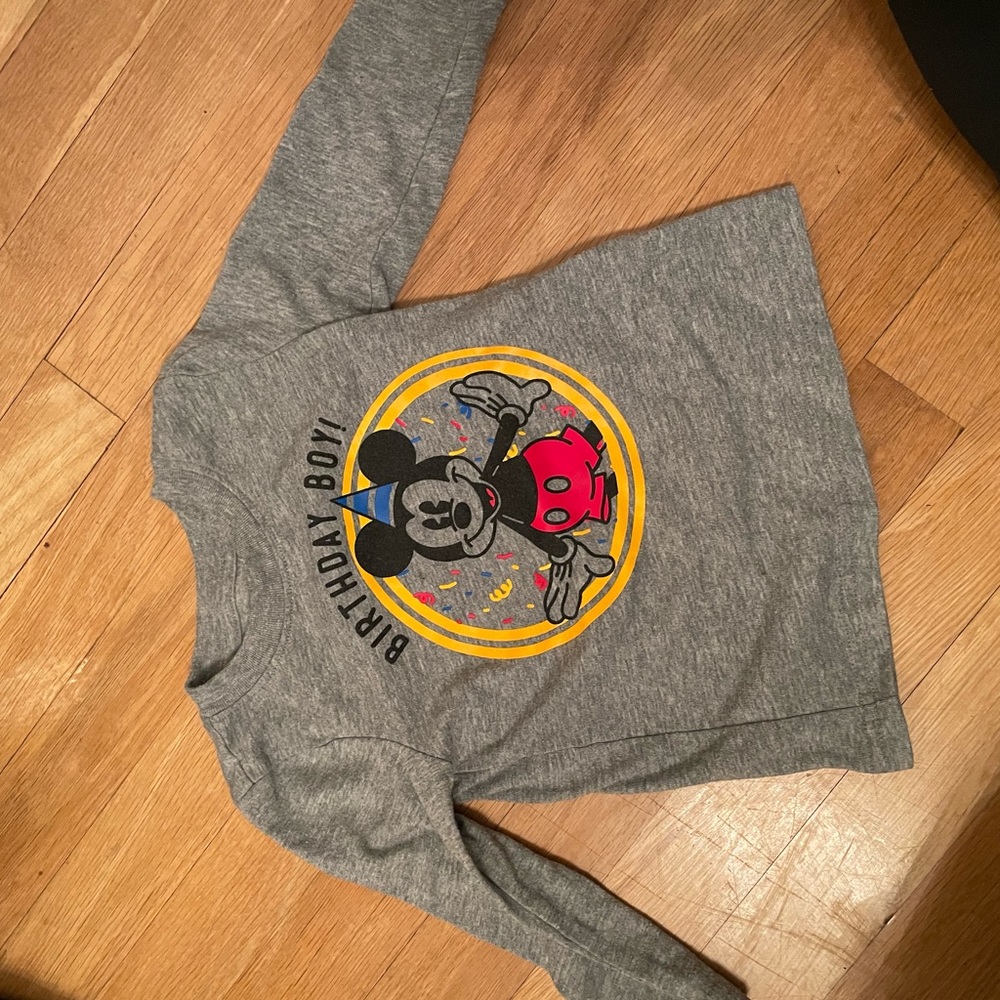 Mickey birthday boy shirt